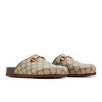 Тапочки Gucci Wmns Horsebit Slipper 'GG Supreme - Beige' 8