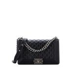 Сумка на плечо Boy Flap Bag Quilted Lambskin Old Medium 1