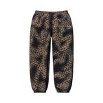 Спортивные штаны Supreme Bleached Leopard Sweatpant 'Black' 2