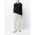 logo-embroidered fine-ribbed jumper 2