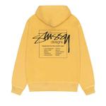 Худи Stussy Modern Age Hoodie Pigment Dyed 'Желтый' 2