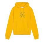 Худи Off-White Workers Logo Slim Худи 'Желтый/Черный' 1