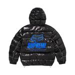 Пуховики Supreme x Fox Racing Shiny Down Puffer Jacket 'Черный' 2