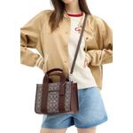 Smith Сумка-тоут 24 в Signature Jacquard - Oak/ Maple CAR78 2