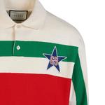 Поло Gucci Long-Sleeve Rugby Polo 'Многоцветный' 3