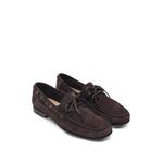 VLogo Signature suede boat shoes 2