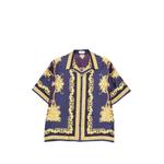 Barocco Foulard-print silk shirt 1