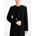 Simone pony-effect clutch bag 2