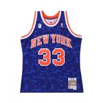 Джерси BAPE x Mitchell & Ness New York Knicks Ewing Jersey 'Blue' 1