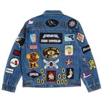 Джинсовые куртки Supreme Patches Denim Trucker Jacket 'Blue' 2