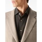 light beige cashmere silk and linen jacket 5