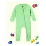 The Mom Store Vroom Vroom Детский Комбинезон На Молнии - Зеленый 1