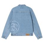 Куртки Stussy SS-Link Zip Work Jacket 'Каменная стирка' 2
