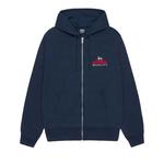 Топы Stussy Superior Quality Zip Hoodie 'Navy' 1