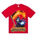 Футболки с коротким рукавом Supreme Grim Reaper Tee 'Red' 1