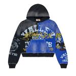 Худи на молнии Vale Forever Bipolar Big Zip Up 'Black/Blue' 1