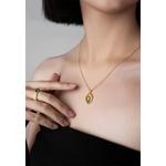 Подвеска Everglow Lustre с аммолитом 3