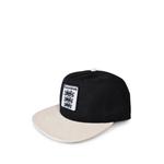 logo-patch panelled cap 1