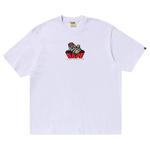 Футболки BAPE Graffiti Bape Logo Relaxed Fit Tee 'White' 1