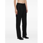 double-pleat flannel trousers 2