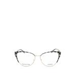 logo-print cat-eye glasses 1