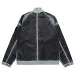 Кожаные куртки Stone Island Hand Sprayed Mussola Куртка-байкер 'Голубой' 2