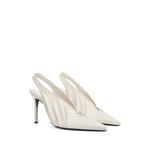 Драпированные туфли из искусственной кожи с ремешком на пятке 2