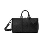 Дафлы Louis Vuitton Keepall Bandoulière 35 'Black Monogram Midnight Canvas' 1