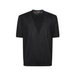 fine-knit short-sleeve T-shirt 1