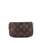 Pochette Accessoires Limited Edition Vivienne Xmas Monogram Canvas Mini clutch bag 2