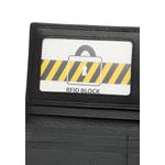 Длинный кошелек из натуральной кожи с защитой RFID - Черный 6