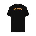 Футболки Off-White Arrows Print Crewneck Tee 'Black/Orange' 1
