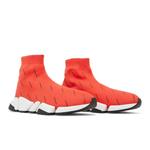 Кроссовки Balenciaga Speed 2.0 Sneaker «All Over Logo — Intense Red» 8