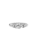 Серебряное кольцо Petite Buckle с бриллиантами 1
