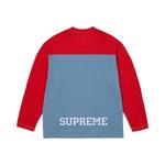 Рубашки и топы Supreme Split Long-Sleeve Top 'Heather Grey' 2