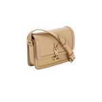 YSL Solferino маленький сатчел в коробке из кожи Saint Laurent Tan 6343060SX0W 2