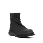 panelled zip-up ankle boots 2