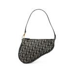 Сумка на плечо Mini Diorissimo Canvas Saddle Pochette (2001 год) 1