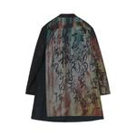 Джинсовые куртки Yohji Yamamoto Seperate Fabric Denim Print Jacket 'Черный' 2