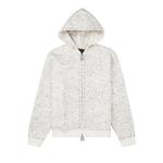 Топы Birth Of Royal Child Cashew Blossom Pearl Zipper Hoodie 'White' 1