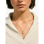 Серебряное колье JH Essential Cross 2