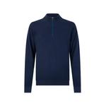 half-zip long-sleeve sweater 1