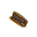Кошелек Coach Long Zip Around Wallet цвета Light Khaki Saddle C4452 4