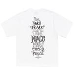 Футболки Stussy Peace Increased Tee 'White' 2