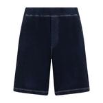 logo-print cotton shorts 1