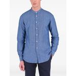 round neck button shirt 1