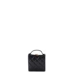 Мини-сумка на плечо CC Kisslock Frame Top Handle Clutch with Chain Quilted Lambskin 2