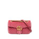 Сумка на плечо GG Marmont Matelasse Velvet (2000-2015 годы) 1