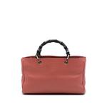 2016-2026 Medium Calfskin Bamboo Shopper satchel 1
