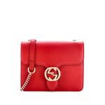 Interlocking Leather Small shoulder bag 1